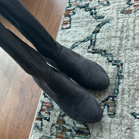 Italian shoeshine brand, boots over the knee so wow boots size 37 European USA 7 - Picture 7 of 8